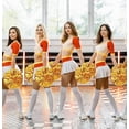 thumbnail image 3 of EONQY Cheerleading Pom Poms, 20 Pack Cheerleader Pom poms with Baton Handle, Cheering Squad Pompoms for School Dance Sports Team Spirit (Black), 3 of 5