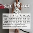 thumbnail image 4 of Morttic Women's Elegant Vintage Polka Dot Midi Dress – Sleeveless Wrap V Neck Waist Tie Flowy A-Line Summer Vacation Dress White，S, 4 of 4