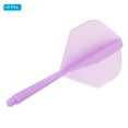 thumbnail image 3 of Uxcell Integrated Dart Shaft & Flights, 9 Pack Lightweight Dart Flight Set, Purple, 3 of 5