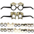 thumbnail image 3 of Here's a refined and engaging product description for your **12pcs Graduation Party Paper Glasses Props**:\n\n \n\n🎉 **12pcs Graduation Party Paper, 3 of 5