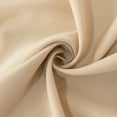 thumbnail image 5 of BalsaCircle 120" Beige Round Premium Polyester Tablecloth Wedding Table Linens, 5 of 8