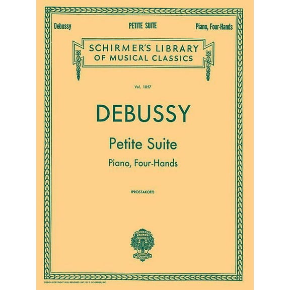Petite Suite: Schirmer Library of Classics Volume 1857 Piano Duet, (Paperback)