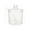 Clear, variant on Clear Acrylic Sugar Bowl, Durable Reusable Seasoning Box Condiment Pots with Spoon and Lid, Sugar Spice Salt Herbs Condiments Canister for Home Kitchen, Coffee Bar, Restaurant, 1Pc(Clear4,2.9x2.7")