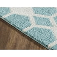 thumbnail image 4 of L'Baiet Zoe Blue Geometric 4' x 6' Rug, 4 of 5