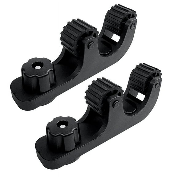 2Pack Kayak Paddle Holder, Track Mount Accessories Holder for Kayaking with Longer Threads Bolts