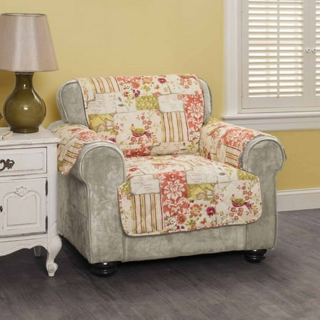 Innovative Textile Solutions Patchwork Chair Protector, Multi-Color