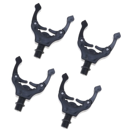 4pcs Tail Rest Holder Rod Grips Rest Bracket Fishing Rod Grippers Fishing Tool Rod Magnetic Holder Head