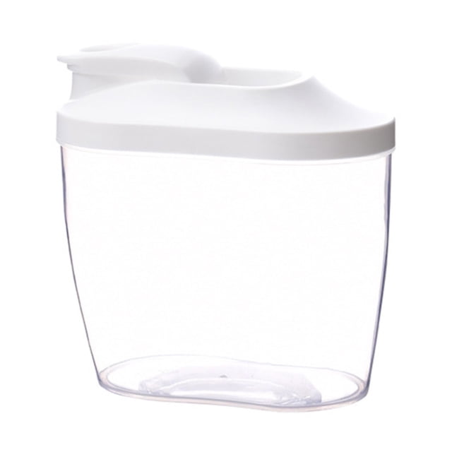 Dry Storage Container Airtight Kitchen Cereal Dispenser Food Storage Pantry Organization Stackable Canister for Flour Rice Coffee Beans Snacks Pet Food Bpa Free Space , A Food Storage Container