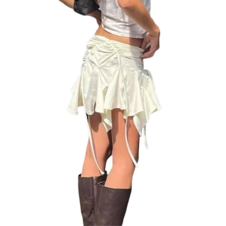 Drawstring skirt 7 little cheap words