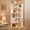 White, variant on Tribesigns 64.9” 6-Tier Corner Bookshelf – Stylish Tall Storage Rack with Anti-Slip Design for Living Room & Office