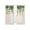 Green, variant on Retro Green Leaves Sheer Curtains 72 Inch Length 2 Panels Set, Spring Pastoral Botanical Plant Vines Voile Window Treatment Rod Pocket Curtains Sheers Drapes for Bedroom/Living Room/Kitchen 52"x72"x2