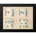 thumbnail image 2 of Honore 24x19 Black Modern Framed Museum Art Print Titled - Quatre tasses du 1er choix, ca. 1800-1820, 2 of 5