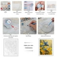 thumbnail image 3 of Paint by Numbers Kit for Adults, Bluebirds Among Yellow Blooms Paint by Numbers, Easy Paint by Numbers Kit for Adults Beginner, DIY Adult Paint by Number Kits on Canvas, 12x16in Home Decor, 3 of 7