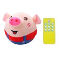 thumbnail image 2 of (Versión en Inglés Con Control Remoto) Perro Mascota Electrónico Mascota Pelota Que Rebota Música Pelota Que Salta Hablando USB Recargable (cerdo Rojo Sonriente) Cerdo Rojo Con Control Remoto, 2 of 9