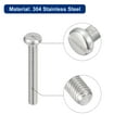 thumbnail image 4 of 304 Stainless Steel Machine Screws, 100 Pack M1.6x12mm Slotted Drive Pan Head Screw Bolts, 4 of 5