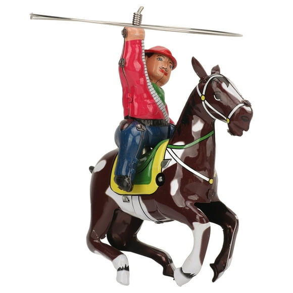 Wind Up Vintage Toy, Decorative Artistic Clockwork Toy Figure Model for Themed Galleries