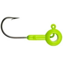 Leland's Lures Eyehole Round Jighead 1/16oz Chartreuse