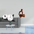 thumbnail image 2 of Reloj de pared con forma de figurita de panda, estatua de pensador abstracto, moderna, bonita, decoración para el hogar, práctica, resistente, versáti, 2 of 8