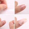 thumbnail image 4 of 10 Sheets Nail Glue Stickers Double Side for Press on Nails Stickers Jelly Glue Self-Adhesive Transparent Pink False Nail Easy Nail Adhesive Tabs Breathable Waterproof Nail Art Tools, 4 of 5