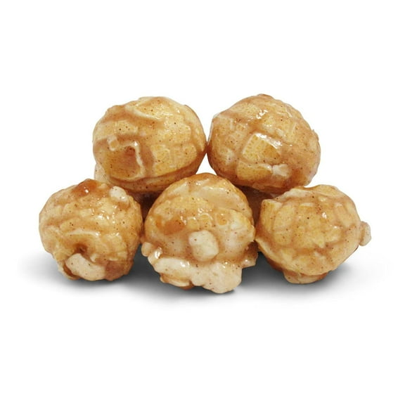 Gourmet Cinnamon Caramel Popcorn by Its Delish, 8 Oz Bulk Bag Caramel Corn Air Popped Sweet and Crunchy Glazed Carmel Corn Snack, Movie Night, Parties, Events - Gluten Free, Vegan, Kosher