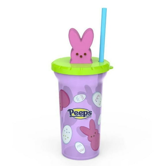 Zak Designs, Peeps-Pink Tumbler, 18 Ounce
