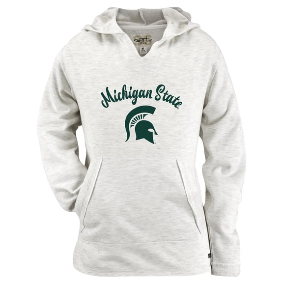 Girls Youth Garb Natural Michigan State Spartans Hadley Lightweight Sweatshirt