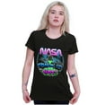 thumbnail image 3 of Airbrushed Space NASA Comin in Hot Women's T Shirt Ladies Tee Brisco Brands S, 3 of 5