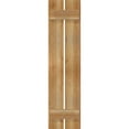 thumbnail image 5 of 11 1/4"W x 45"H TimberCraft Two 5 3/8" Boards Spaced Board-n-Batten Shutters, Rough Sawn Western Red Cedar (Per Pair), 5 of 13