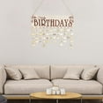 thumbnail image 3 of GRNSHTS Family Birthday Board DIY Wooden Calendar Wall Hanging Birthday Reminder Plaque,with 100 Wooden Tags,Great Gift for Mom Grandma,Days to Remember (Birthdays Style), 3 of 15