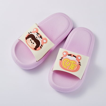 

Wodofoxo Promotion Toddler Baby Sandals Cartoon Animal Soft and Non-Slip Kids Home Slipper Children s Shose