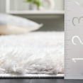 thumbnail image 5 of SAFAVIEH Lindsay Alexis Distressed Polyester Shag Area Rug, Grey/Ivory Beige, 5'3" x 7'6", 5 of 10