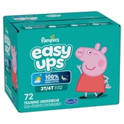 Pampers Easy Ups Training Pants Size 5 (3T4T), 72 Count (Select for More Options)