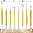 thumbnail image 2 of 16 Pieces Plastic Clay Modeling Tools Set Ceramic Tool Kit for Sculpting Clay Shaping Tool for DIY Crafts Cake Carving Decorating, 2 of 6