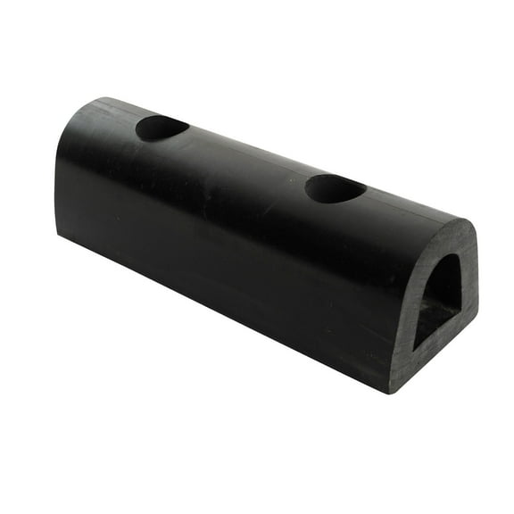 Extruded Rubber Fender Bumper, 12"L x 4.25"W x 4"H