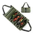 thumbnail image 4 of ZOUBAOQ Oxford Cloth Tool Bag Water-Resistant Tear-Proof Roll-Up For Car/Electrician/Hardware Organizer Tools,Multi Compartment, 4 of 8