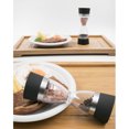 thumbnail image 4 of Stainless Steel Salt and Pepper Grinder Set 2 In 1 Seasoning Tank with Adjustable Grind Size, 4 of 6