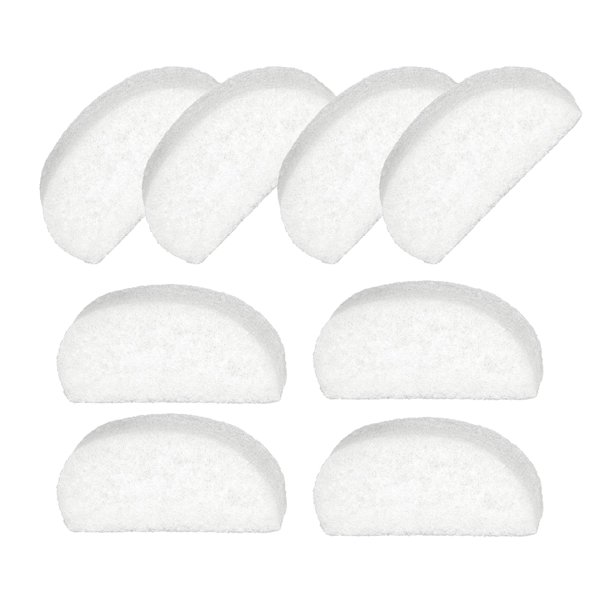 Delapan Fine Foam Pre-Filter Sponges for Fluval 104 105 106 107 204 205 206 207 Aquarium Quick-Clear Filter Pads, 16 Pack