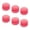 Pink, variant on Pack of 6pcs High-Elastic Sponge Hair Ball Rollers Hair Curling Bun Pink