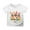 White, variant on Byoo Bunny Rabbit Printing Shirt for Toddler Girls Easter Tough Short Sleeve Pullover Tee Top Lightweight T Shirt,Black