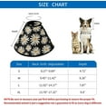 thumbnail image 3 of Daisy Flowers Soft Cat Dog Recovery Collar Adjustable Cat Cone Wound Healing Protective After Surgery for Medium Dogs, 3 of 7