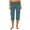 Navy, variant on Royisotas Cargo Capris for Women Plus Size Cotton Mid Rise Capri Pants Stretchy Travel Hiking Joggers Cargo Pants with Pockets