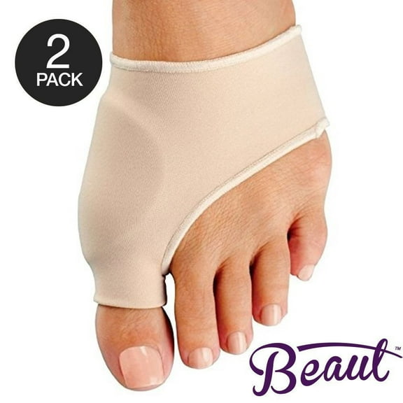 Beaut Bunion Corrector Toe Straightener Relief with Euronatural Gel, Metatarsal Pad for Hammertoe and Hallux Valgus