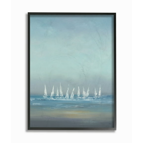 Stupell IndustriesThe Regatta Abstract SeascapeFramed Wall Art by Third and Wall