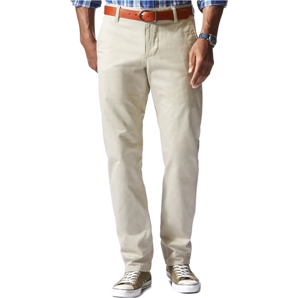 Dockers Slim-Tapered Casual Chino Pantalones para Hombre, Beige, 31W x 32L Dockers chino