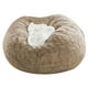 thumbnail image 1 of Funda circular de terciopelo para silla, suave y elástica, para cojín de sofá | Funda grande y mullida para sala de estar, dormitorio y oficina | Funda lavable para muebles y decoración del hogar, 1 of 2