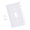 White 3, variant on Electrical Receptacle Wall Plate Wall Panel Light Switches Socket Covers Power Outlet Face Plate Faceplates Covers