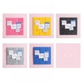 thumbnail image 2 of Felt Background Board DIY Puzzle Photo Wall Household Message Board Multicolor Decorative Stickers for Living Room Bedroom Sofa Backdrop Tv Wall Background 11.8x11.8", 2 of 5