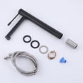 thumbnail image 4 of Single Hole Bathroom Sink Faucet, Single Lever Deck Mounted Basin Faucet, 4 of 5