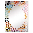 thumbnail image 2 of Designart "Midcentury Funny Collage Geometric Delight III" Abstract Geometric Oversized Wall Mirror - Modern Abstract Living Room Wall Mirror - Multiple Color Options, 2 of 6
