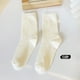 thumbnail image 1 of Nvzi 10 pares de calcetines de algodón para mujer, calcetines de vestir finos, suaves, cómodos y transpirables, calcetines por encima del tobillo para negocios (blanco), 1 of 2